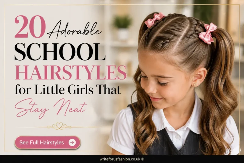 Cute School Hairstyles for Little Girls