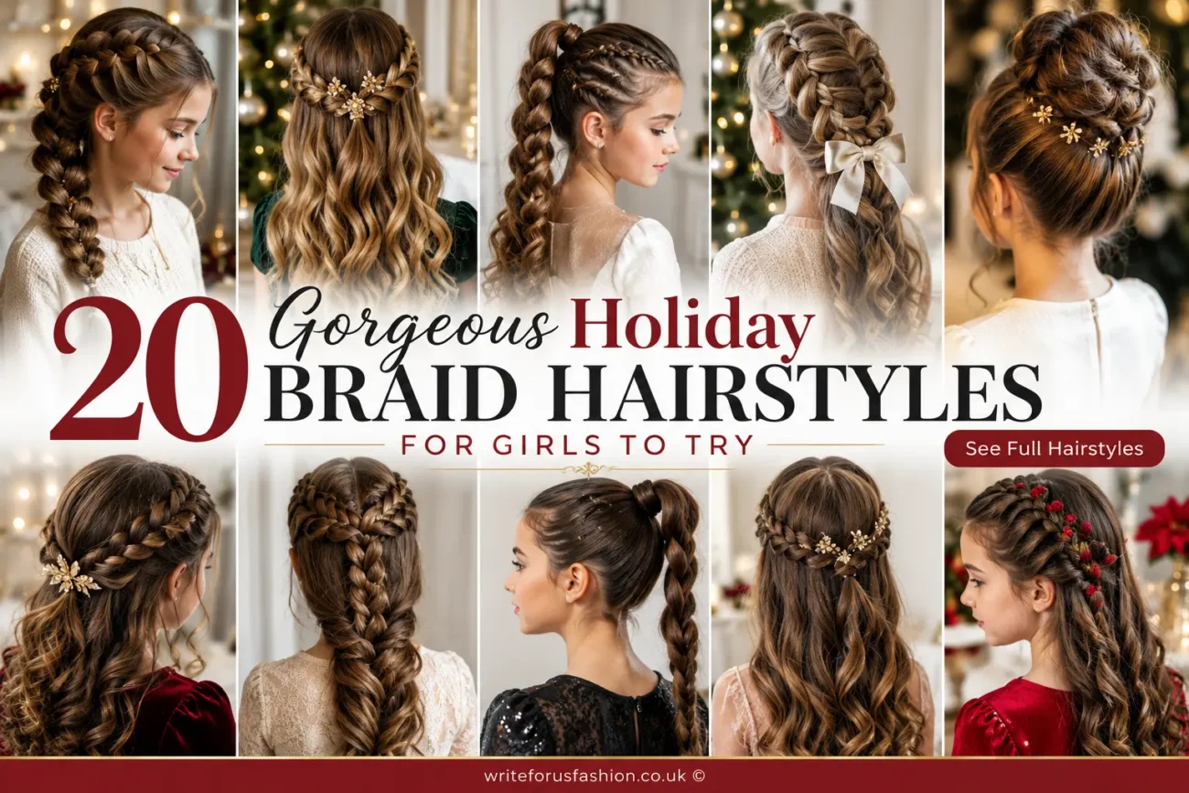 Holiday Braid Hairstyles for Girls