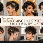 Homecoming Hairstyles for Short Curly Hair