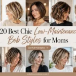 Low-Maintenance Bob Styles for Moms