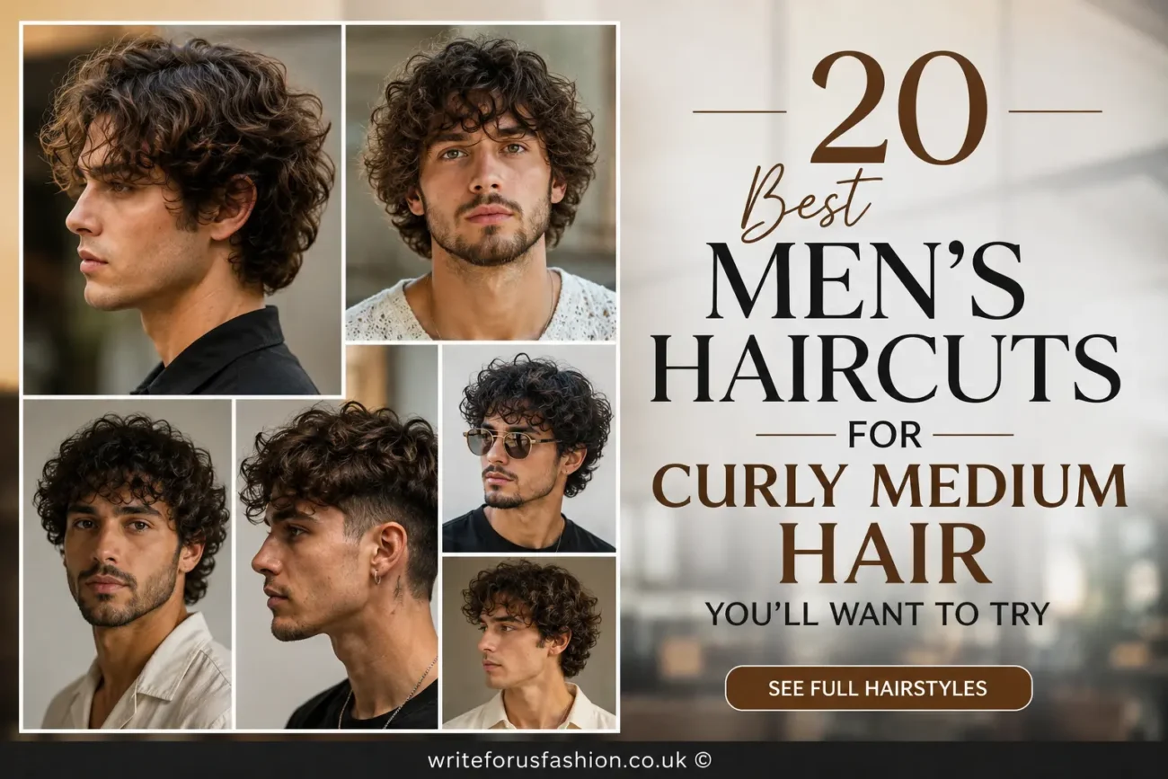 Men Haircuts for Curly Medium Hair