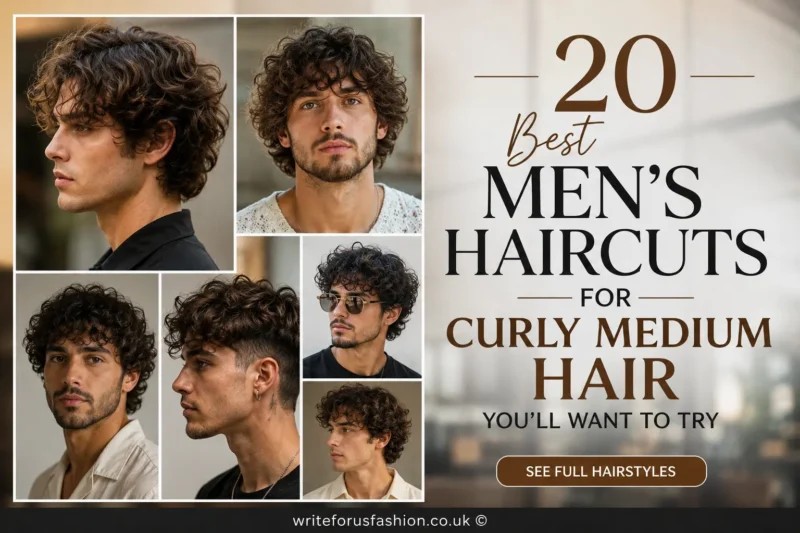 20 Best Men’s Haircuts for Curly Medium Hair You’ll Want to Try
