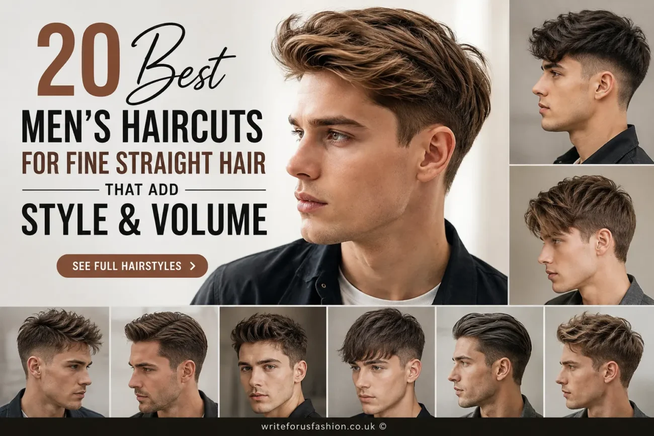 Mens Haircuts for Fine Straight Hair