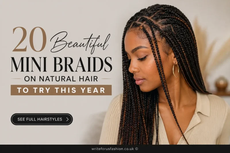 20 Beautiful Mini Braids on Natural Hair to Try This Year