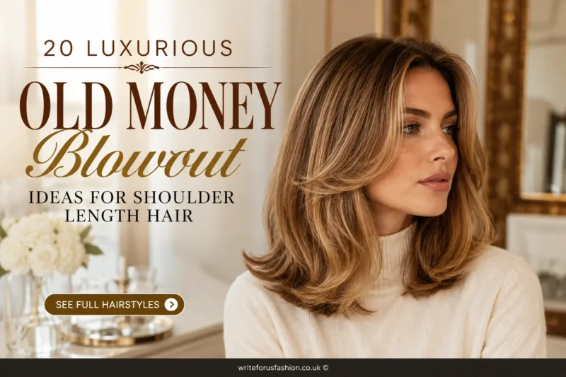 Old Money Blowout Ideas for Shoulder Length Hair