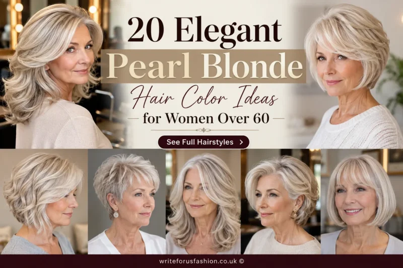20 Elegant Pearl Blonde Hair Color Ideas for Women Over 60