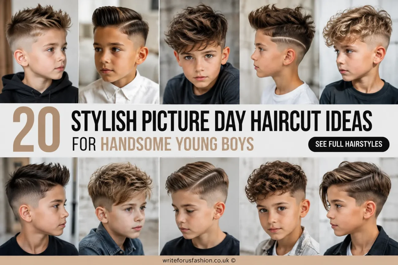 Picture Day Haircut Ideas for Handsome Young Boys