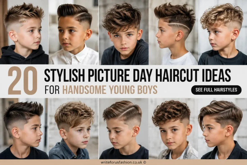 20 Stylish Picture Day Haircut Ideas for Handsome Young Boys