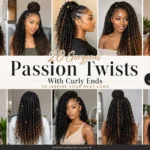 Twists With Curly Ends Hairstyles