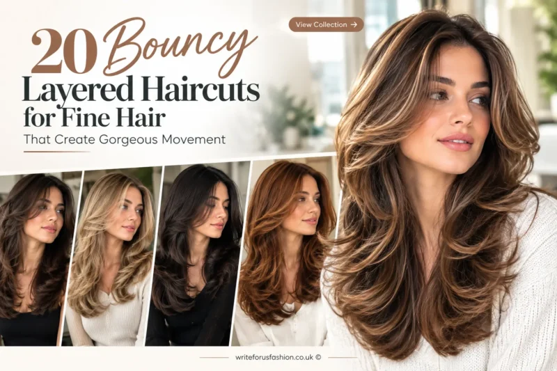 20 Bouncy Layered Haircuts for Fine Hair That Create Gorgeous Movement