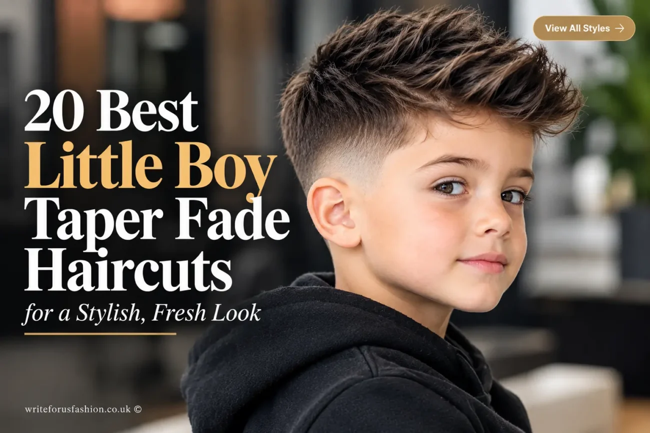 Little Boy Taper Fade Haircuts