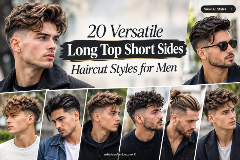 Long Top Short Sides Haircut Styles for Men