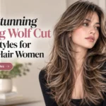 Long Wolf Cut Hairstyles for Fine Hair Women