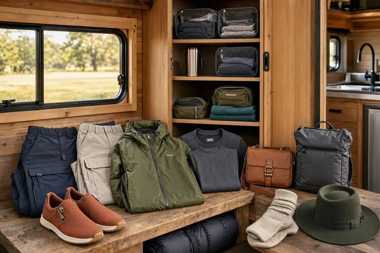 Travel in style: The perfect travel wardrobe for camper life