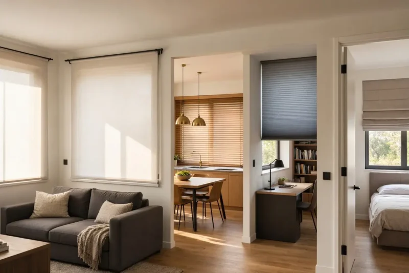 How to Mix Different Blind Styles Throughout a Home Without Losing Consistency