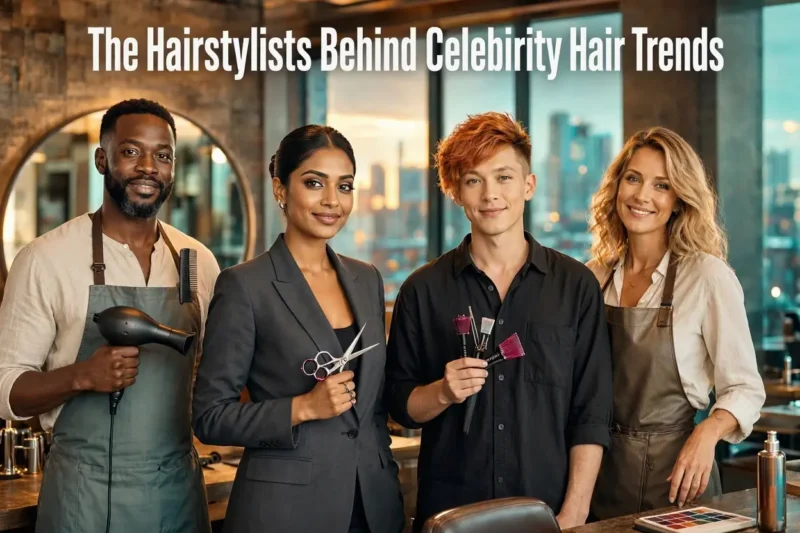 The Hairstylists Behind Celebrity Hair Trends
