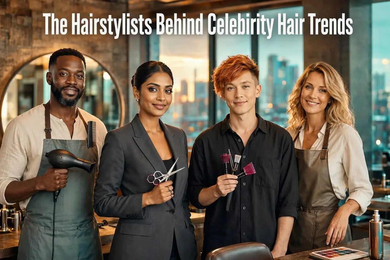 The Hairstylists Behind Celebrity Hair Trends