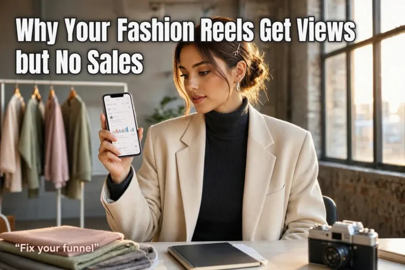 Why Your Fashion Reels Get Views but No Sales