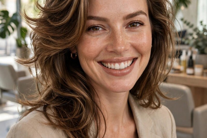 What Hairstyle Makes a Small Forehead Look More Balanced?